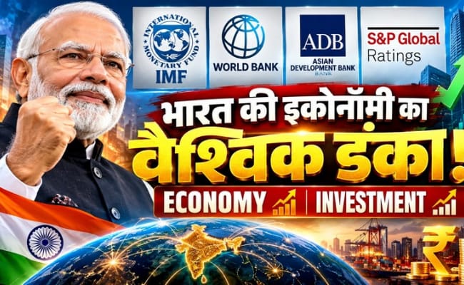 पीएम मोदी की नीतियों का परचम, चार ग्लोबल एजेंसियों ने माना भारत का लोहा, हमारी मजबूत इकोनॉमी को मिलेगी और रफ्तार
